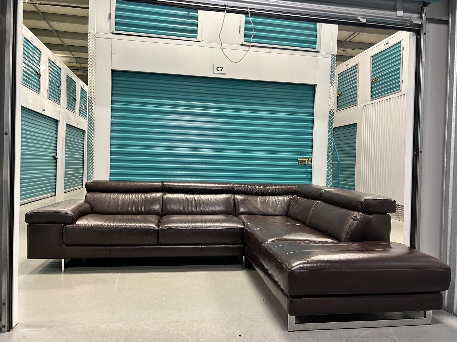 Natuzzi Editions Saggezza Top-Grain Leather Sectional